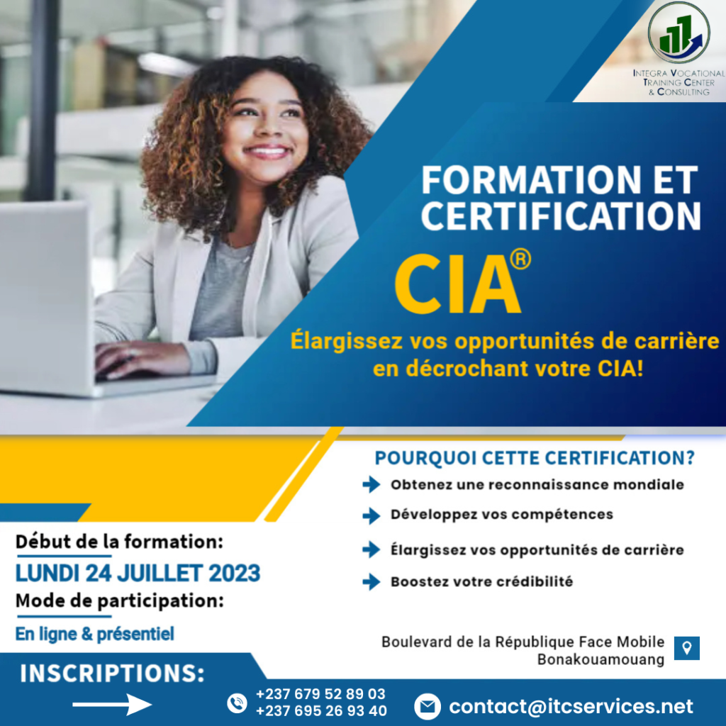 Formation Certified Internal Auditor,